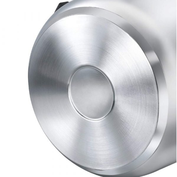 Prestige SS Platina Fry Pan - 240mm Silver Non-Stick Skillet For Gas & Induction Stoves
