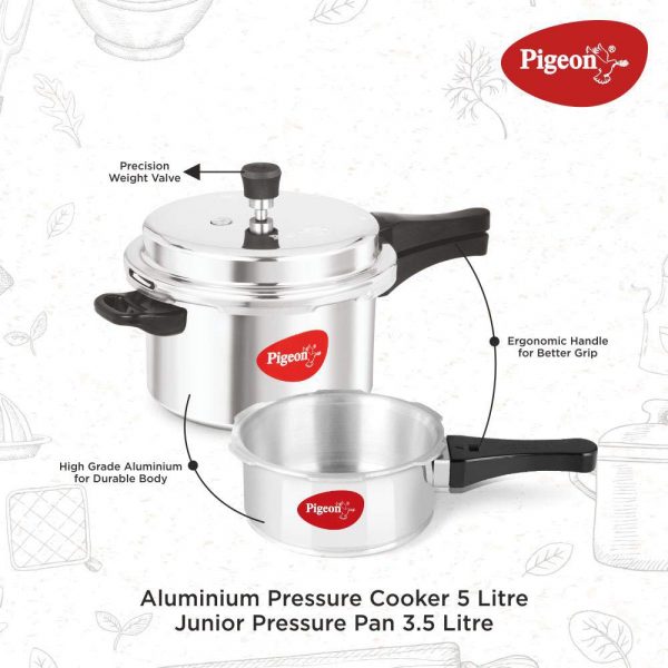 Pigeon cooker best sale combo offer 2021