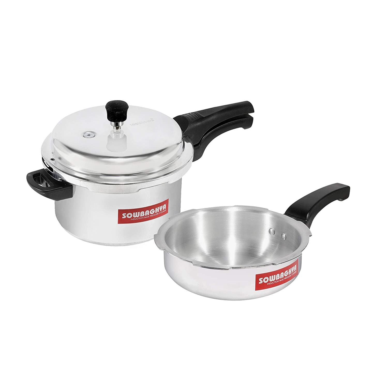 Sowbaghya 5ltr Elite Pressure Cooker Combo Pan Rathna Stores